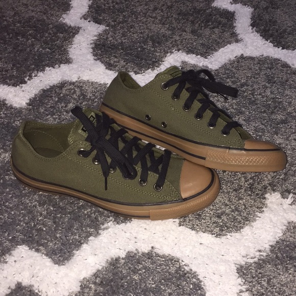 Green converse gum sole Clearance